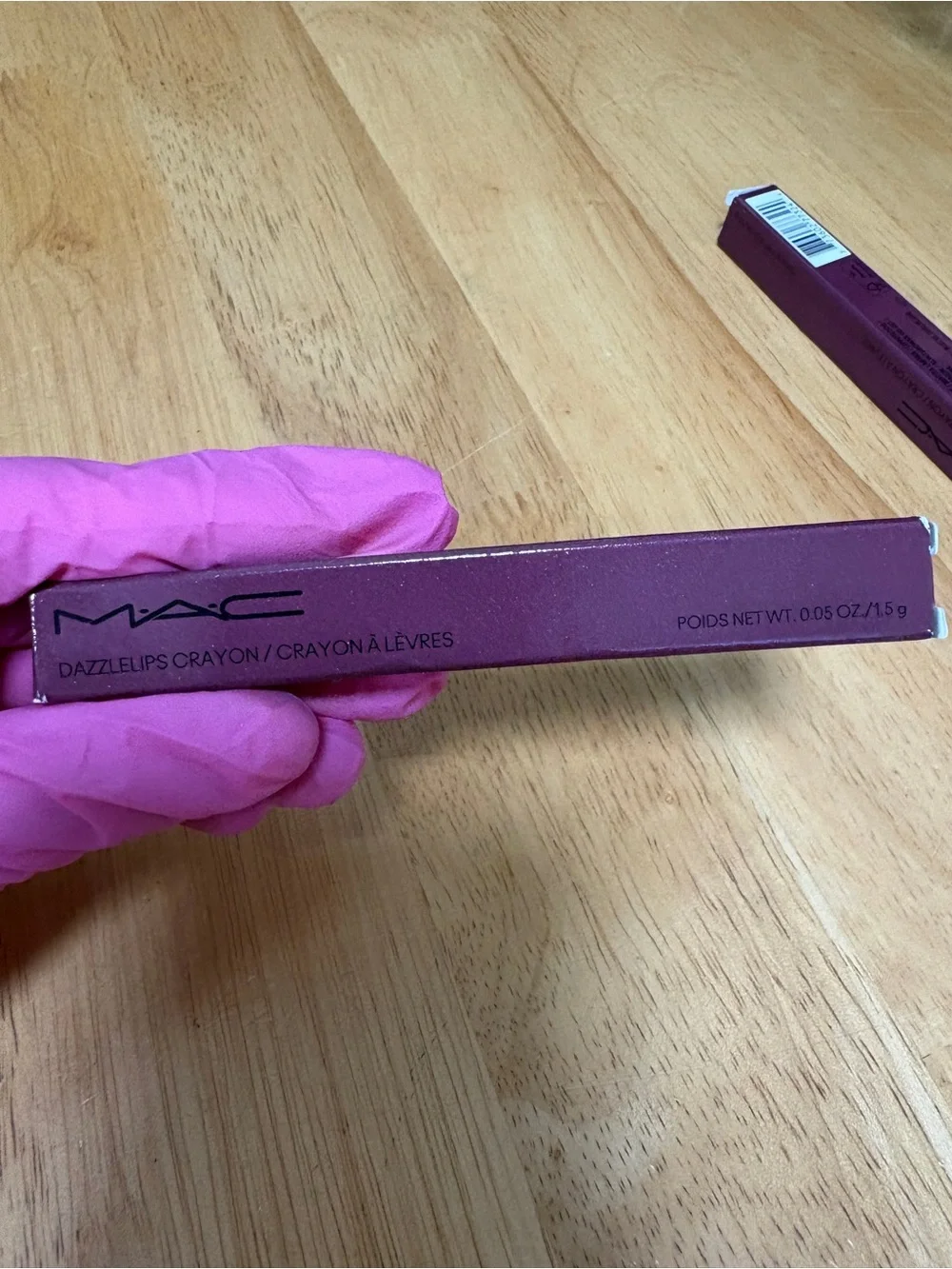 M•A•C Dazzlelips Crayon/Lipstick GRAPEFUL,Full Sz 0.05oz, BNIB, AUTHENTIC, New